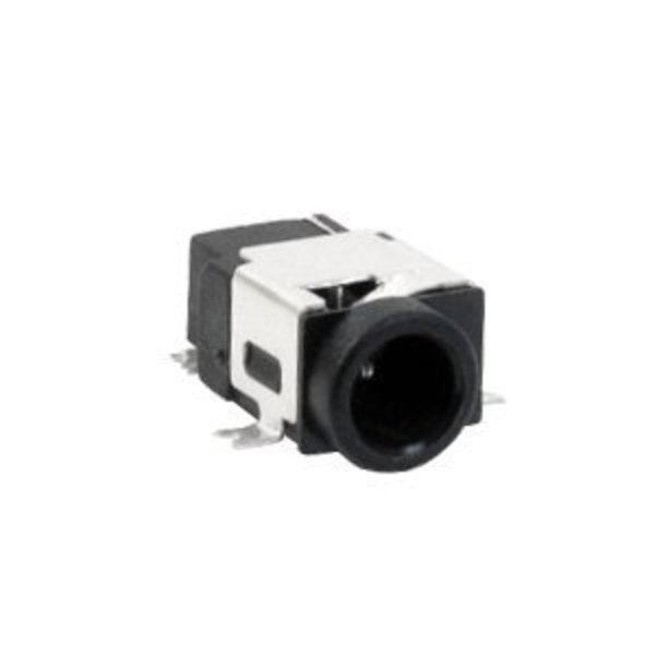 Cui Devices Dc Power Connectors 0.8 X 3.35 Mm, 2.5 A, Horizontal, Surface Mount (Smt), Shielded, 3 Conductor,  PJ-029-SMT-TR